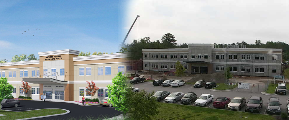 Southside Regional Medical Arts Pavilion is Taking Shape